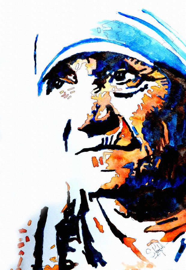 619x900 Mother Teresa Canvas Print Canvas Art