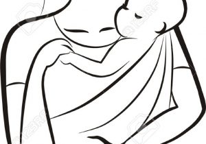 300x210 Mother Baby Drawing Mother And Child Drawing Free Download Clip
