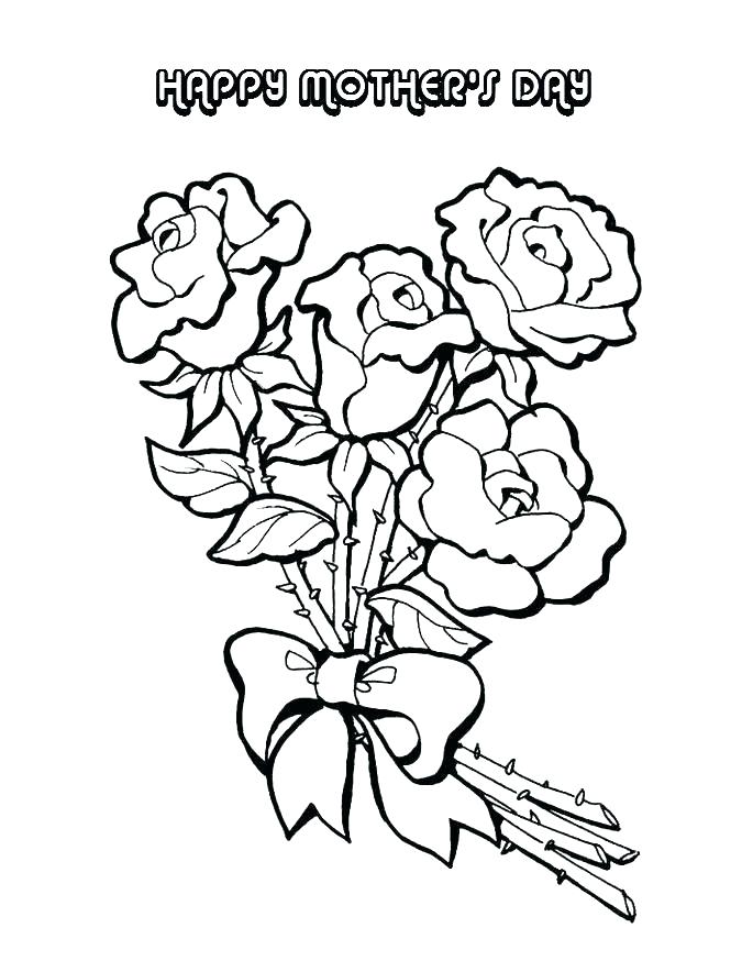 685x874 Mother Day Coloring Card To Happy Mothers Day Coloring Ideas