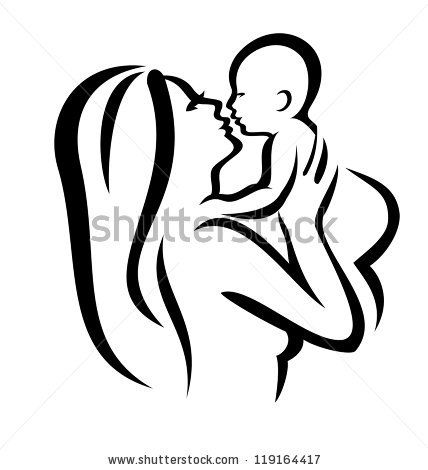 428x470 Mothers Day Clipart Drawing