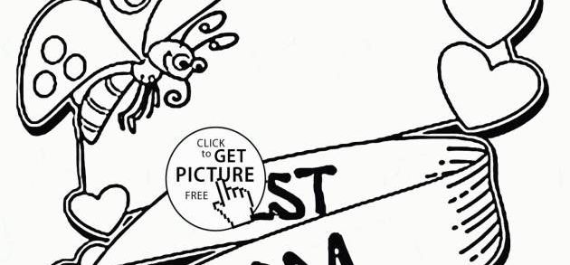 630x293 Mothers Day Coloring