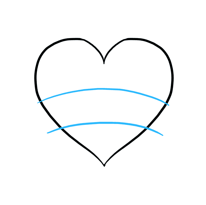 680x678 How To Draw A Mother's Day Heart