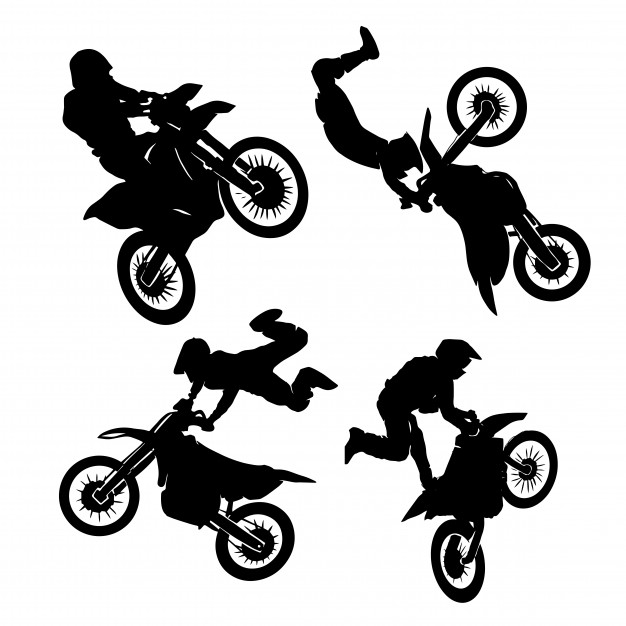 626x626 motocross set logo designs vector premium download