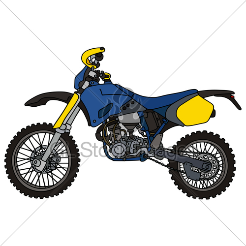 500x500 Blue Racing Cross Motorcycle Gl Stock Images