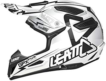 355x271 Leatt Junior Gpx Motocross Helmet White Black Medium