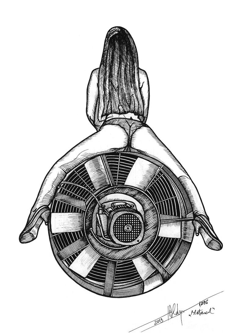 770x1089 The Motor Drawing