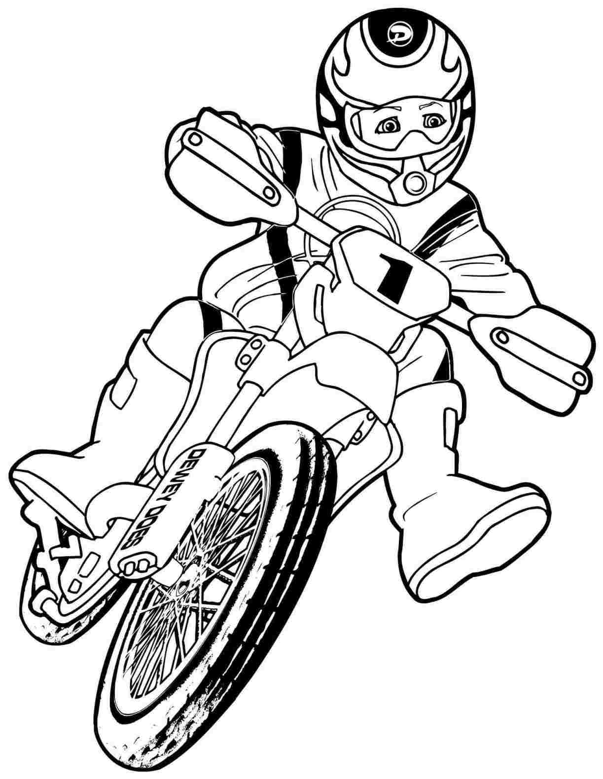 1223x1580 Motorbike Drawing For Kids