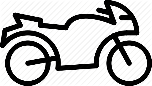 512x290 Collection Of Free Vector Formats Motorbike Outline Download On Ui Ex