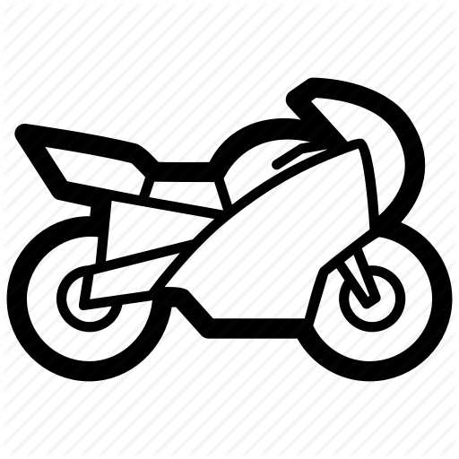 512x512 Bike, Chopper, Motorbike, Motorcycle, Transportation, Vehicle Icon