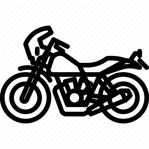 512x512 Biker, Cycle, Motorbike, Motorcycle, Transportation, Vintagebike Icon