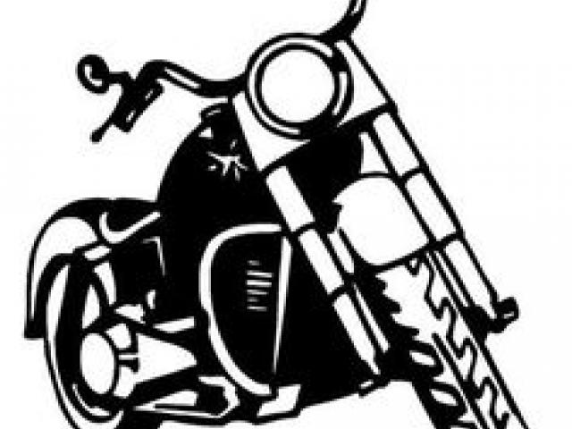 640x480 Fat Biker On Harley Cartoon