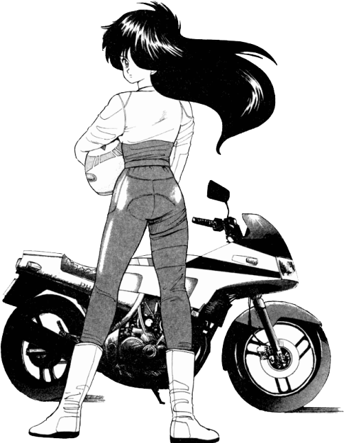 500x644 Biker Drawing Anime Huge Freebie! Download For Powerpoint