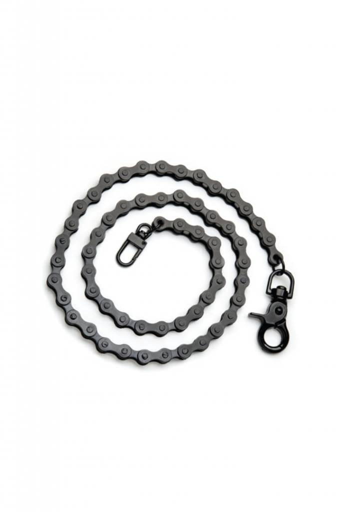 683x1024 hair glove wallet chain matte black bike chain