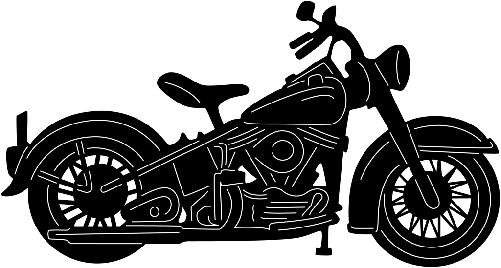 1024x549 Biker Drawing Motorcycle Harley Davidson Huge Freebie! Download