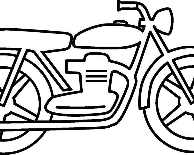 678x542 Motorcycle Drawing For Kids Motorcycle Drawing For Kids