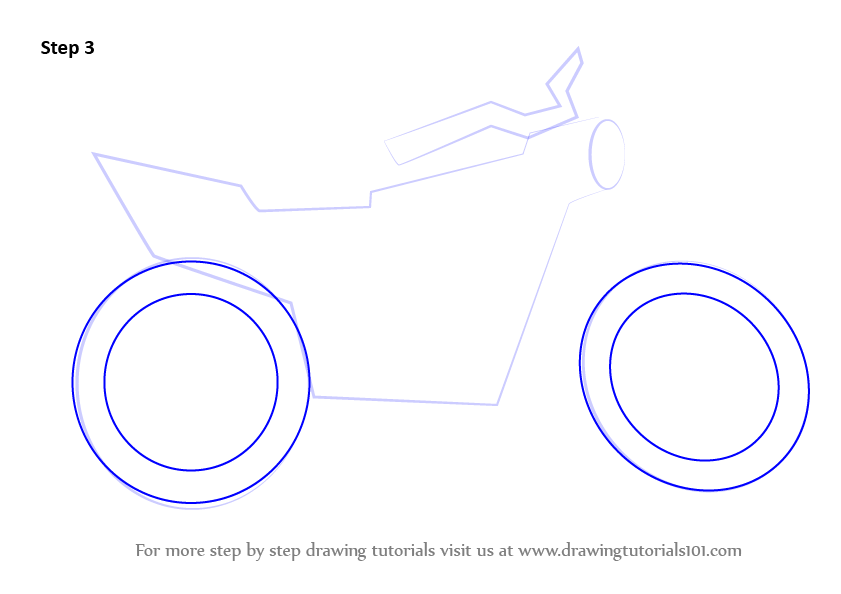 841x594 Learn How To Draw A Motorcycle