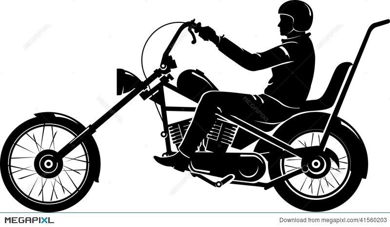 800x467 Motorcycle Clipart Easy