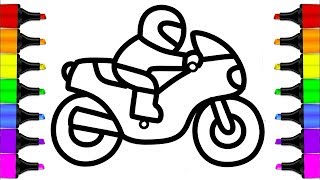 320x180 How To Draw A Motorcycle Easy