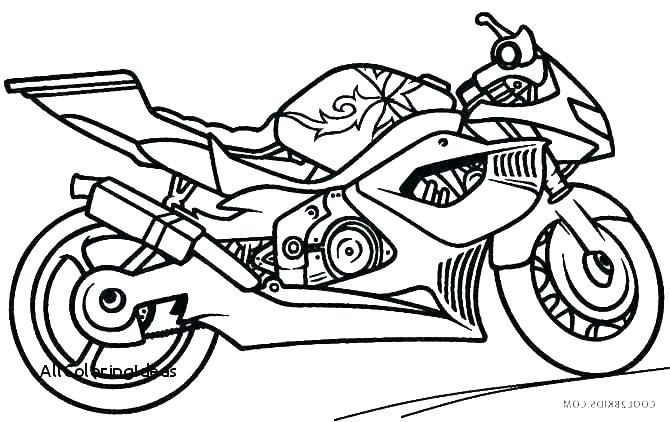 670x422 Free Printable Motorcycle Coloring Pages Printable Motorcycle