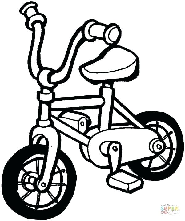 601x720 Bicycle Coloring Pages About The Powerful Mountain Bike Coloring