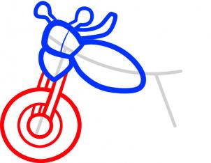 302x234 How To Draw How To Draw A Motorcycle For Kids