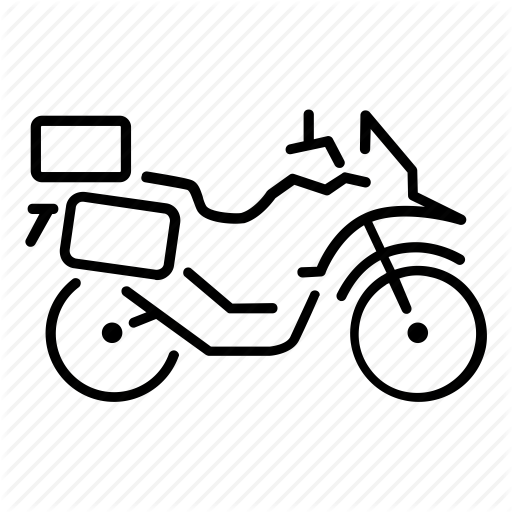 512x512 Drawing Motorcycle Motobike Transparent Png Clipart Free