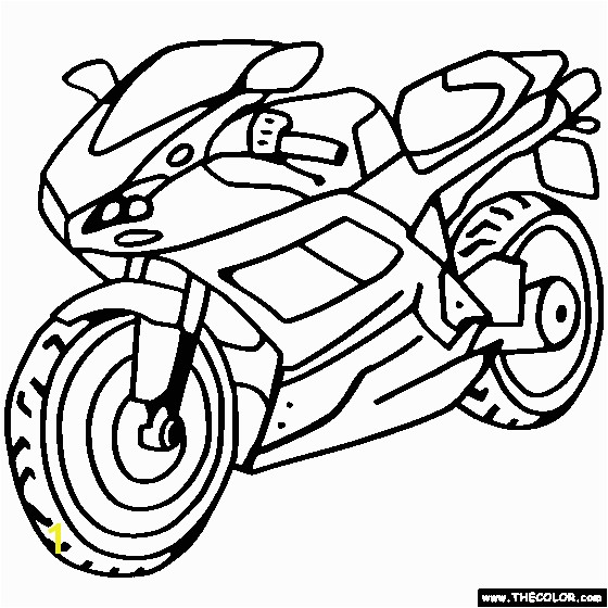 560x560 Mouse And The Motorcycle Coloring Pages Ducati Sportbike