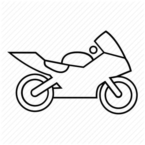 474x474 Motorcycle Racing Clip Art Outline