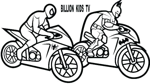 585x329 Harley Davidson Coloring Sheets