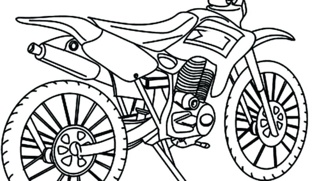 993x576 Free Dirt Bike Coloring