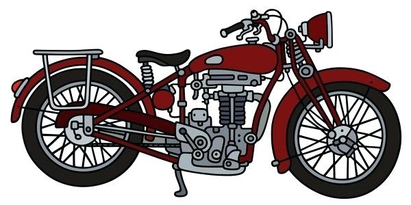 600x300 Motocycle Drawing Motorcycle Drawing