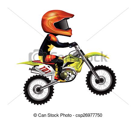 450x390 Motorcycle Rider Isolated On White