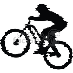 300x300 Mountain Bike Rider Clipart Royalty Free Clipart