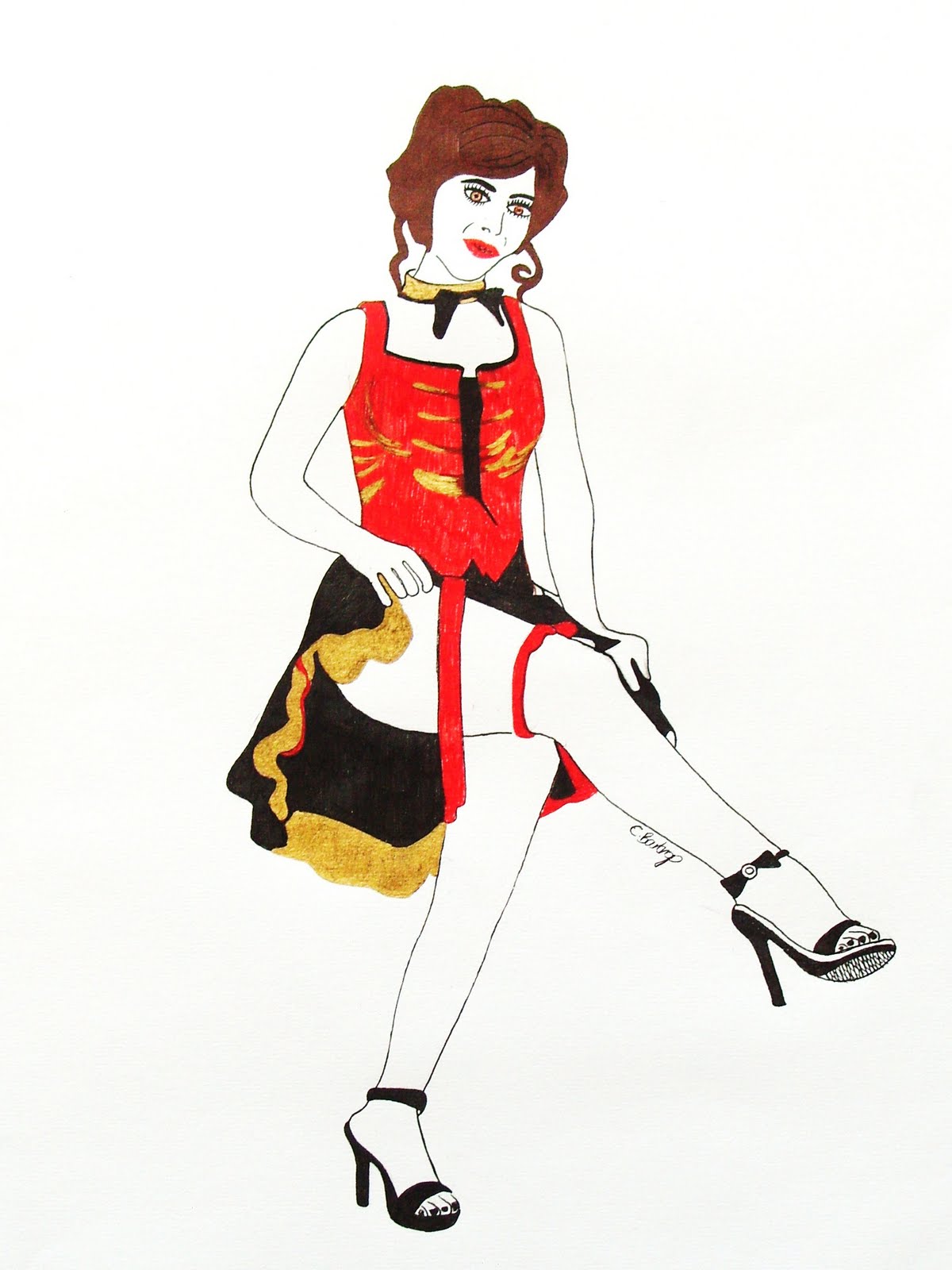 1200x1600 Fashion Inspired Claire Ellen Draws