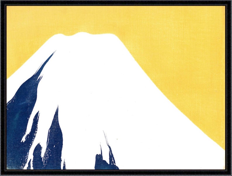 794x602 Mount Fuji Mountain Japanese Woodcut