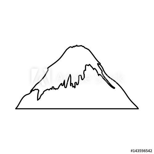 500x500 Fuji Mount Japanese Icon