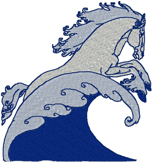 300x319 poseidon's horse embroidery design