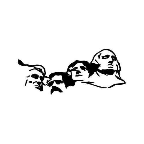 500x500 mount rushmore president vinyl sticker