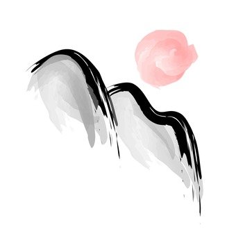 340x340 Free Cliparts Sun Mountain Mountains Gosh