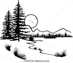 243x207 Image Result For Forest Trees Clipart Drawing Pine Tree Art