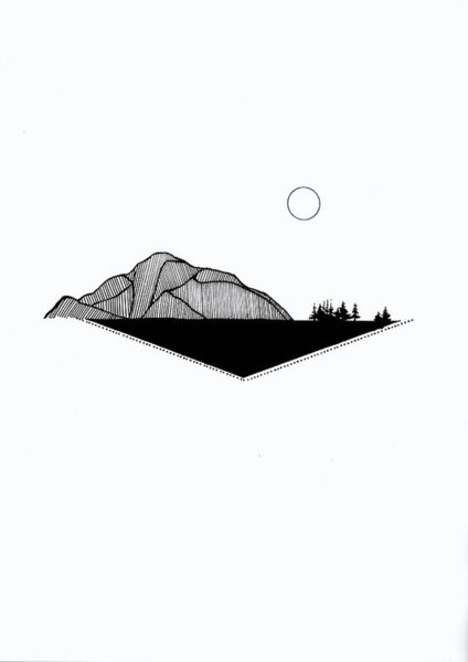 424x600 White Mountains Drawings