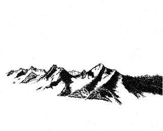 322x260 Modern Mountain Landscape Black And White Pictures And Ideas