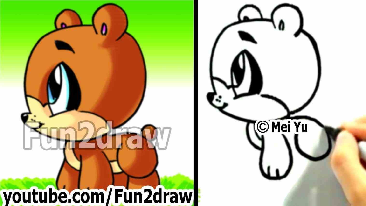 1517x853 to draw to draw a cartoon giraffe cute drawings fundraw