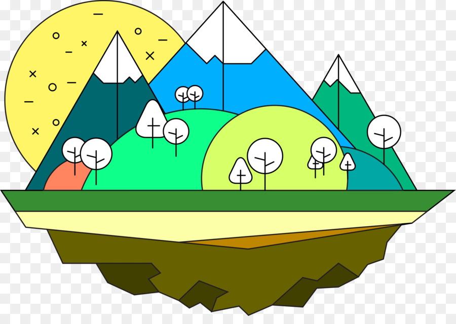 900x640 Download Cartoon Drawing Mountain Illustration Vector Cartoon