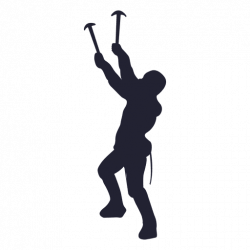 250x250 Climbing Drawing Mountaineer, Picture