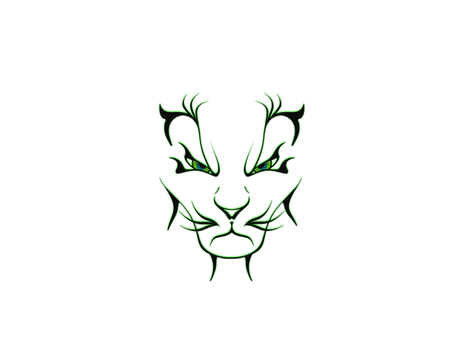 674x518 mountain outline mysoti beammedown 'mountain lion lines neon