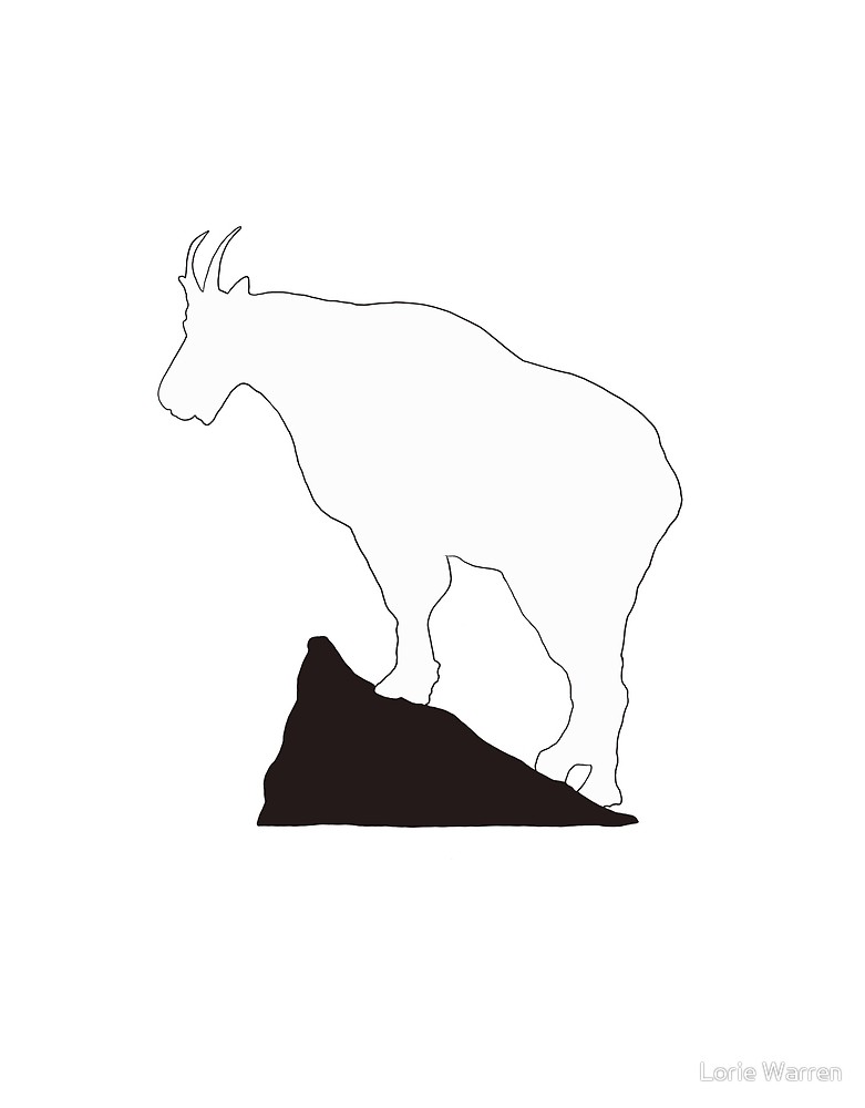 781x1000 Rocky Mountain Goat
