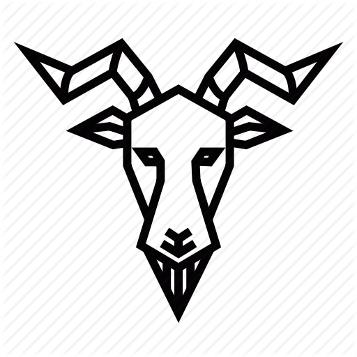 512x512 Collection Of Free Capricorn Drawing Goat Head Download On Ui Ex