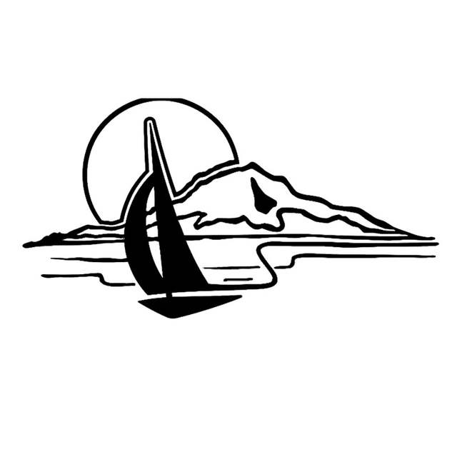 640x640 Online Shop Hotmeini Sunset Mountain Lake Leisure Arts Styling