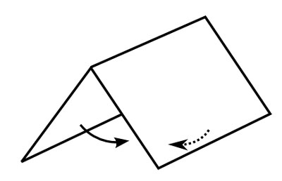 400x258 origami valley and mountain folds